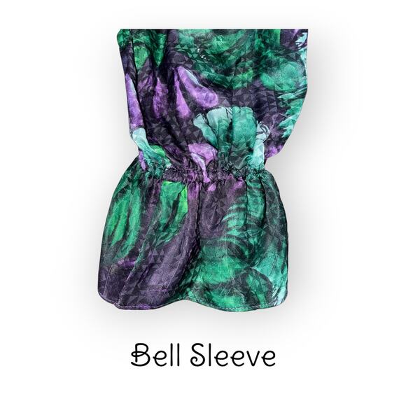 Vintage Y2K Sandro Paris Silk/Rayon Shirt Floral Print Button Up Blouse XS - Picture 5 of 8